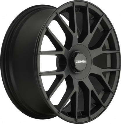 Carmani 19 Hugo black matt 8x19 ET45 - LK5/108 ML63.4