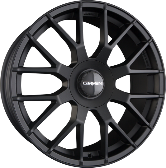 Carmani CA19 Hugo Black Matt Alufelge 9.5x20 Zoll ET50 LK 5x112 ML66.6 – Bild 2