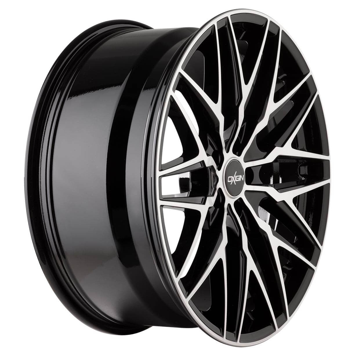 Oxigin 25 Oxcross black full polish Alufelge 7.5x18 Zoll ET45 LK 5x114.3 ML72.6 – Bild 3