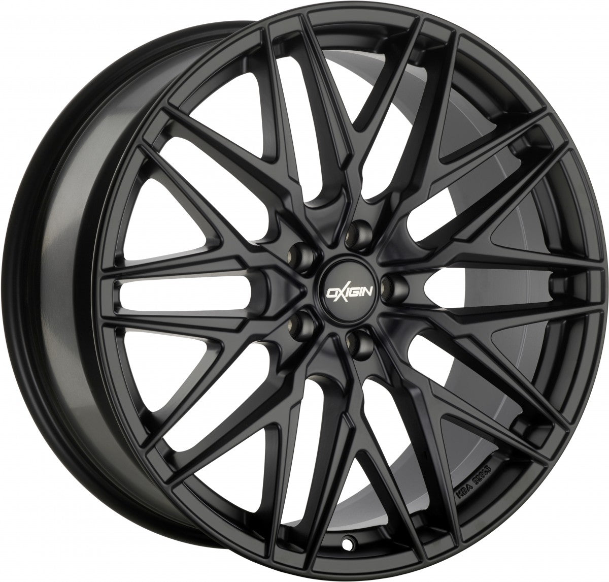 Oxigin 25 Oxcross black matt Alufelge 7.5x18 Zoll ET36 LK 5x100 ML63.4