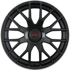 Secret Wheels SW3 Black Lip Polish Alufelge 8.5x20 Zoll ET40 LK 5x112 ML66.6
