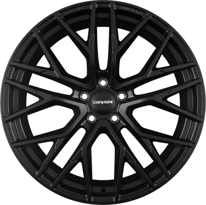 Carmani CA20 Ludwig Black Matt (BM) Alufelge 10x22 Zoll ET50 LK 5x112 ML66.6
