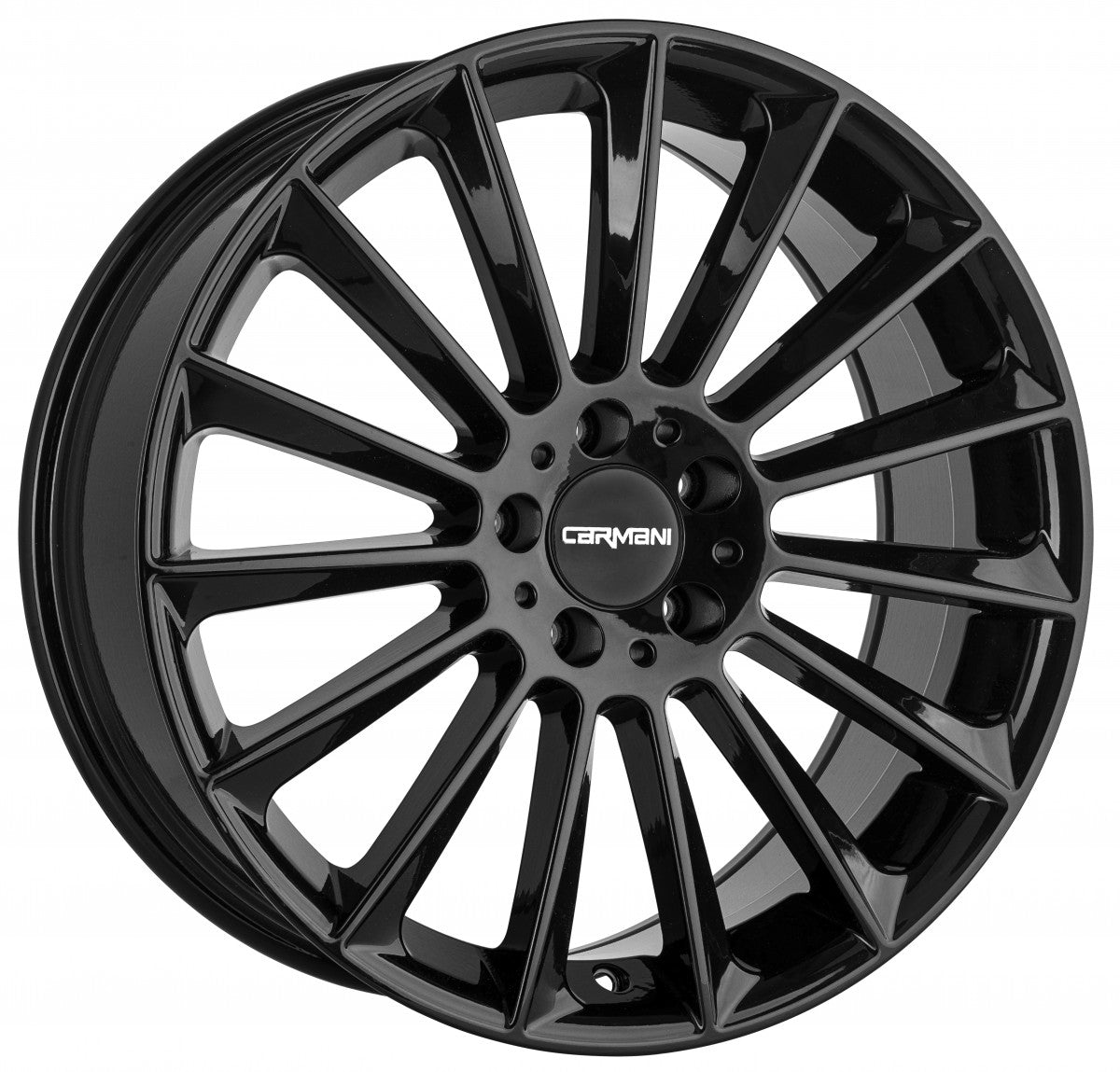 Carmani 17 Fritz black 9x21 ET45 - LK5/112 ML66.6