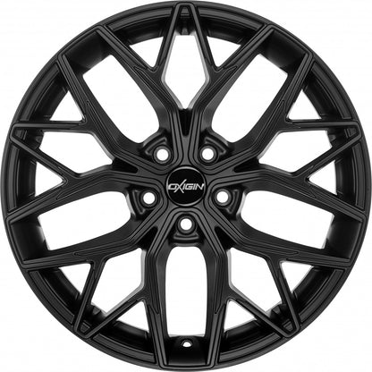 Oxigin 26 Oxid black matt Alufelge 8.5x19 Zoll ET40 LK 5x112 ML66.6 – Bild 2