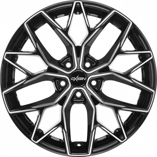 Oxigin 26 Oxid black full polish Alufelge 9x20 Zoll ET35 LK 5x112 ML66.6 – Bild 2