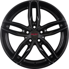 Secret Wheels SW9 Black Alufelge 8x18 Zoll ET35 LK 5x112 ML66.6