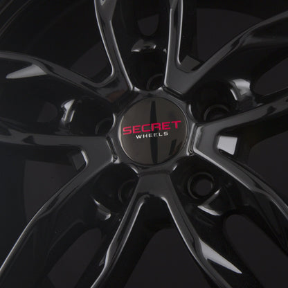 Secret Wheels SW9 Black Alufelge 8x18 Zoll ET35 LK 5x112 ML66.6 – Bild 4