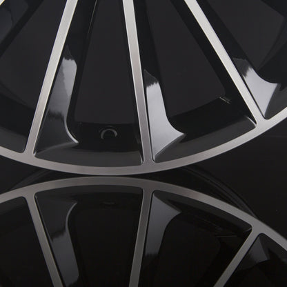 Secret Wheels SW1 Black Polished Alufelge 8x19 Zoll ET38 LK 5x112 ML66.6 – Bild 4