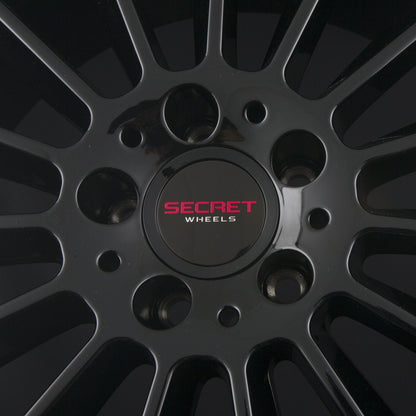 Secret Wheels SW1 Black Alufelge 8x18 Zoll ET35 LK 5x112 ML66.6 – Bild 4