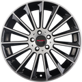 Secret Wheels SW1 Black Polished Alufelge 8x18 Zoll ET35 LK 5x112 ML66.6
