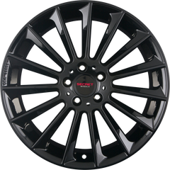 Secret Wheels SW1 Black Alufelge 9x18 Zoll ET49 LK 5x112 ML66.6