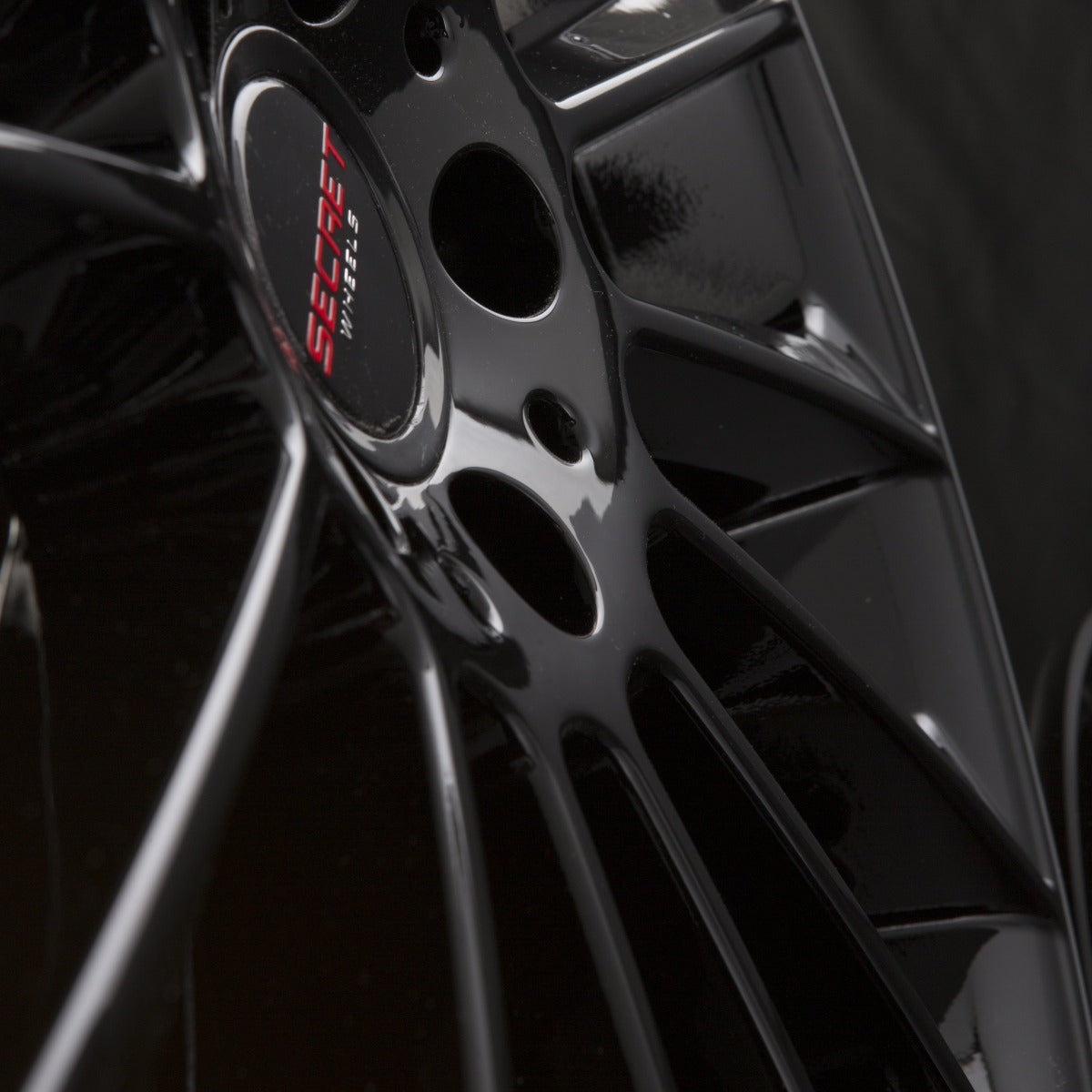 Secret Wheels SW1 Black Lip Polish Alufelge 9x21 Zoll ET25 LK 5x112 ML66.6 – Bild 3