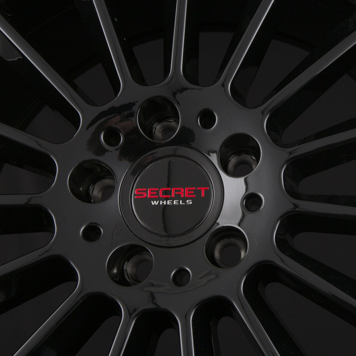 Secret Wheels SW1 Black Lip Polish Alufelge 9x21 Zoll ET25 LK 5x112 ML66.6 – Bild 5