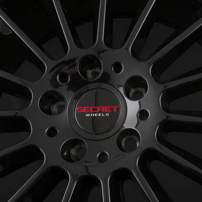 Secret Wheels SW1 Black Lip Polish Alufelge 9x21 Zoll ET45 LK 5x112 ML66.6 – Bild 5