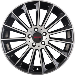 Secret Wheels SW1 Black Polished Alufelge 10.5x21 Zoll ET30 LK 5x112 ML66.6