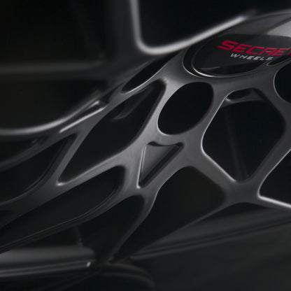 Secret Wheels SW2 Black Matt Alufelge 8x18 Zoll ET25 LK 5x112 ML66.6 – Bild 3