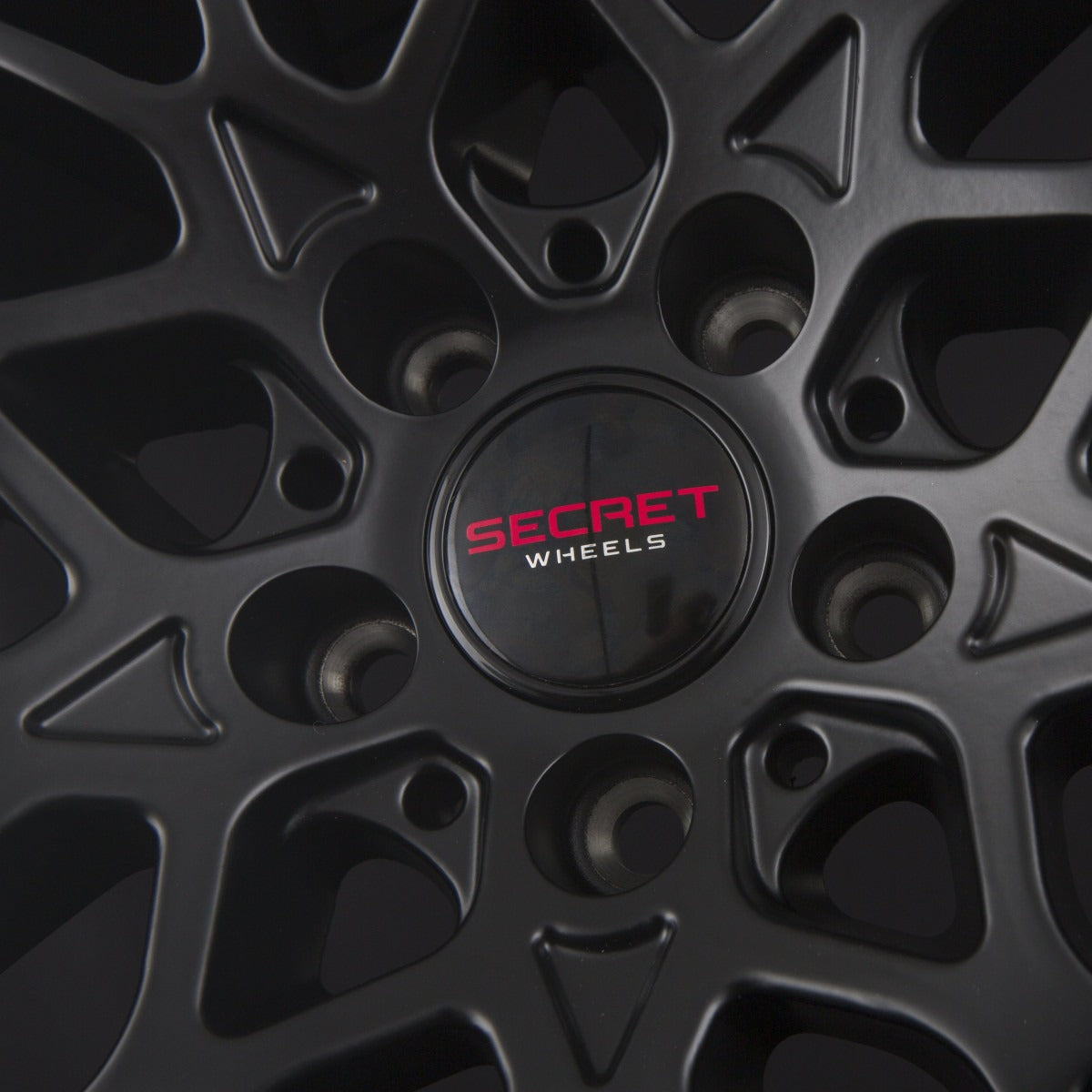 Secret Wheels SW2 Black Matt Alufelge 8x18 Zoll ET25 LK 5x112 ML66.6 – Bild 4