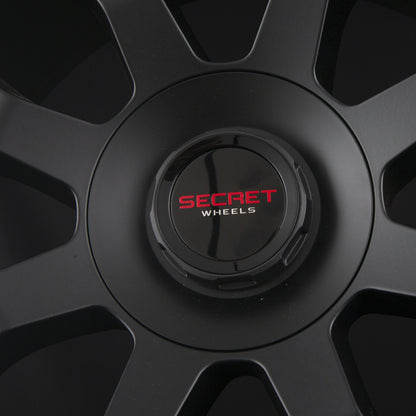 Secret Wheels SW3 Black Matt Alufelge 8x19 Zoll ET30 LK 5x112 ML66.6 – Bild 4