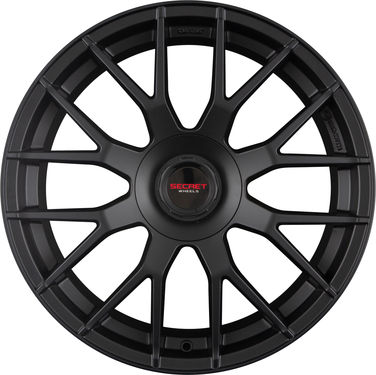 Secret Wheels SW3 Black Matt Alufelge 8.5x20 Zoll ET45 LK 5x112 ML66.6
