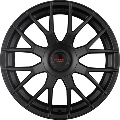 Secret Wheels SW3 Black Matt Alufelge 8.5x20 Zoll ET45 LK 5x112 ML66.6