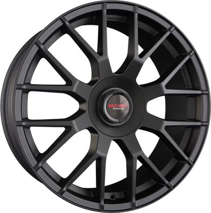 Secret Wheels SW3 Black Matt Alufelge 8.5x20 Zoll ET45 LK 5x112 ML66.6 – Bild 2