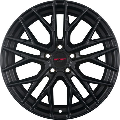 Secret Wheels SW4 Black Matt Alufelge 9x20 Zoll ET45 LK 5x108 ML63.4