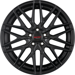 Secret Wheels SW5 Black Matt Alufelge 7.5x17 Zoll ET51 LK 5x100 ML63.4