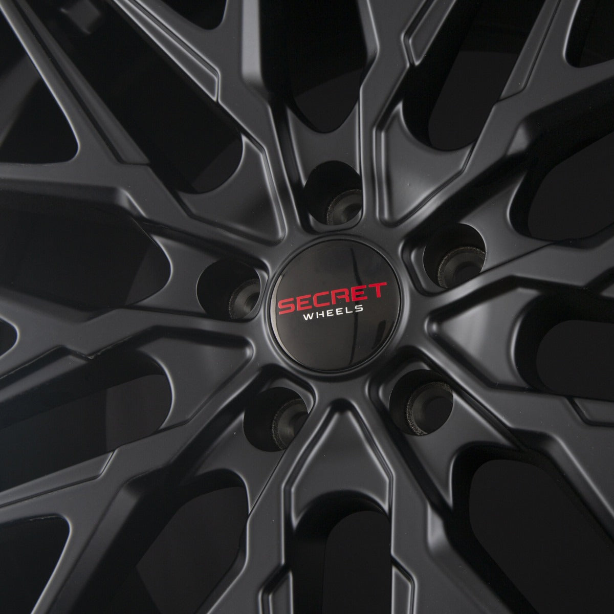 Secret Wheels SW5 Black Matt Alufelge 7.5x17 Zoll ET51 LK 5x100 ML63.4 – Bild 5