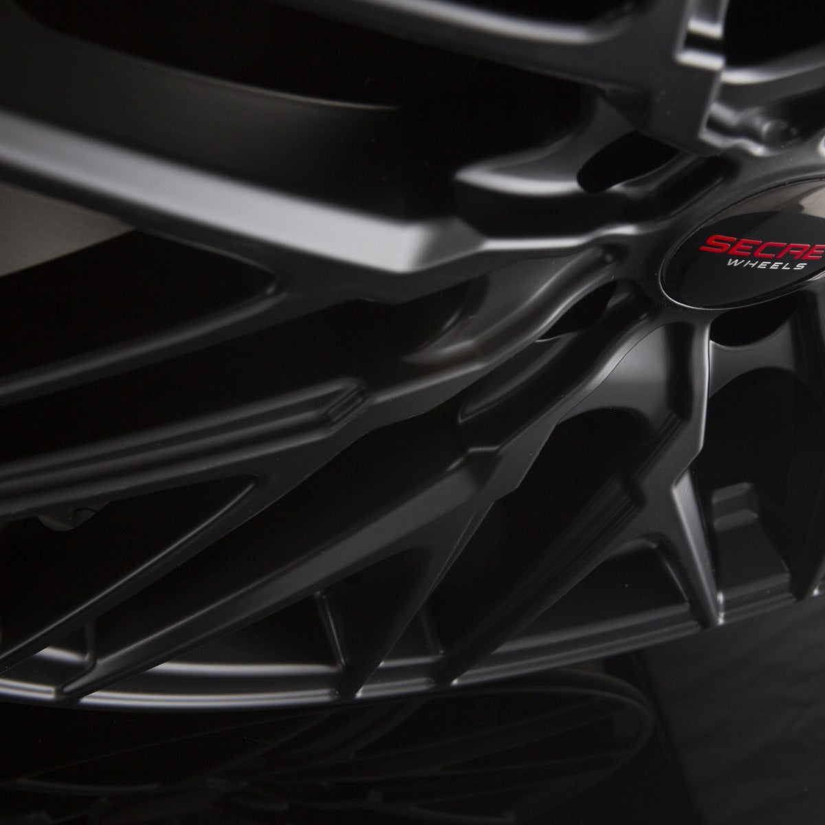 Secret Wheels SW5 Black Matt Alufelge 7.5x17 Zoll ET28 LK 5x112 ML66.6 – Bild 3
