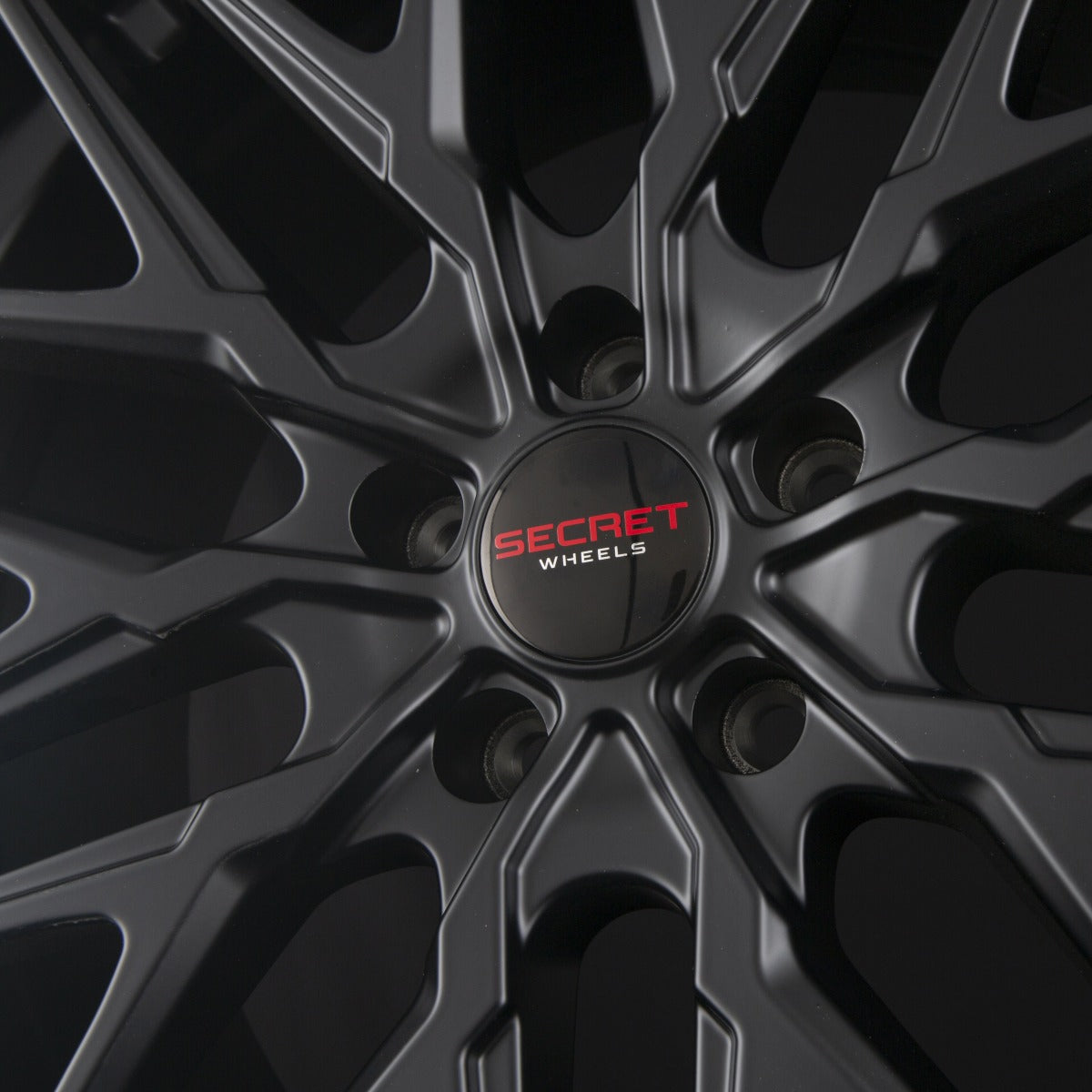 Secret Wheels SW5 Black Matt Alufelge 7.5x18 Zoll ET51 LK 5x112 ML66.6 – Bild 5