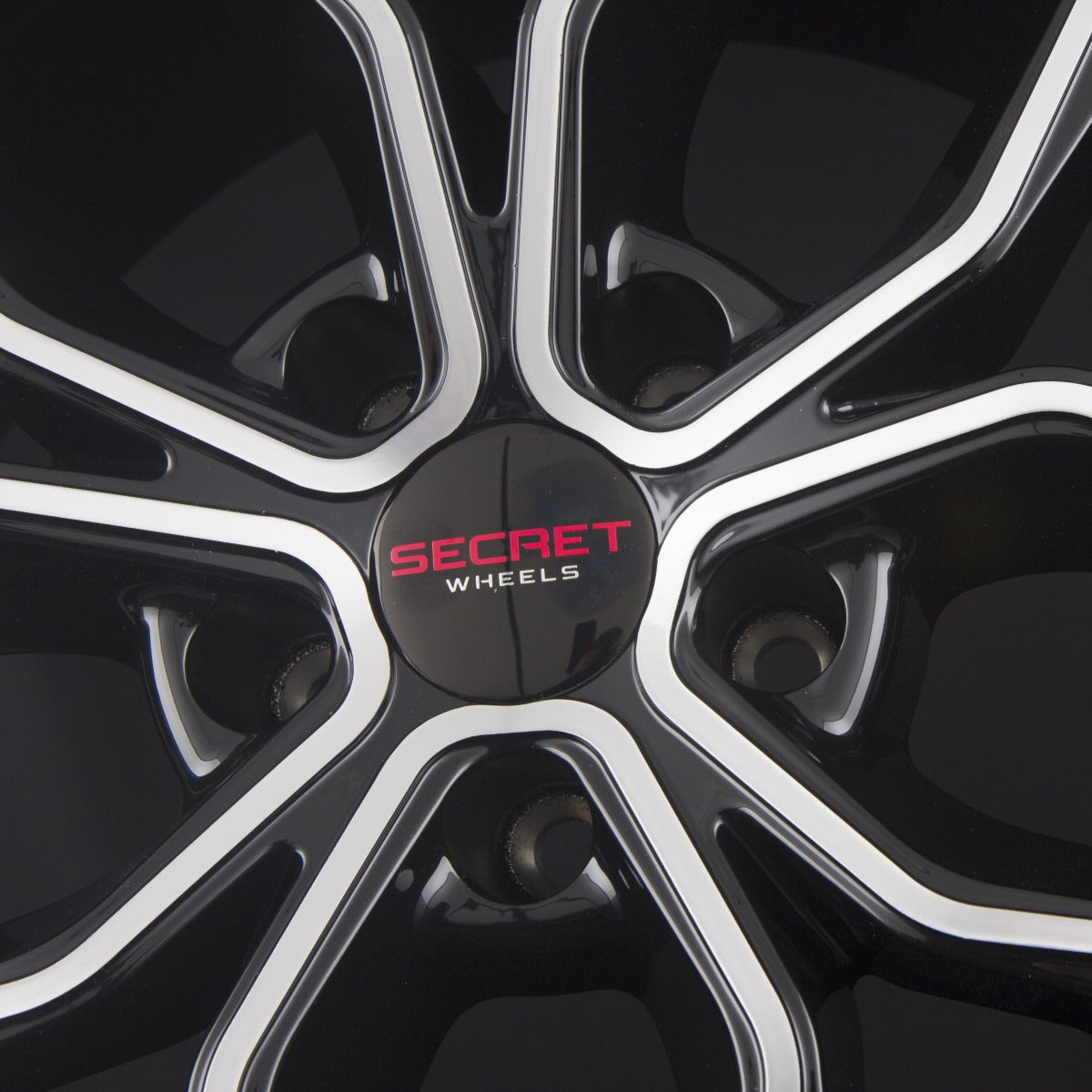 Secret Wheels SW6 Black Full Polished Alufelge 9x20 Zoll ET40 LK 5x108 ML72.6 – Bild 4