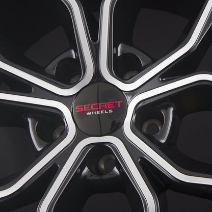 Secret Wheels SW6 Black Full Polished Alufelge 9x20 Zoll ET40 LK 5x108 ML72.6 – Bild 4