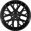 Secret Wheels SW6 Black Matt Alufelge 9x20 Zoll ET40 LK 5x108 ML72.6