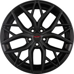 Secret Wheels SW6 Black Matt Alufelge 9x20 Zoll ET40 LK 5x108 ML72.6
