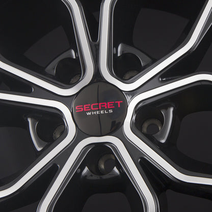 Secret Wheels SW6 Black Full Polished Alufelge 9x20 Zoll ET35 LK 5x112 ML66.6 – Bild 4