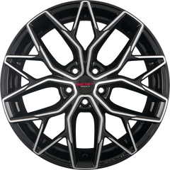 Secret Wheels SW6 Black Full Polished Alufelge 9x20 Zoll ET40 LK 5x114.3 ML72.6