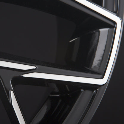 Secret Wheels SW6 Black Full Polished Alufelge 8.5x19 Zoll ET38 LK 5x108 ML72.6 – Bild 5