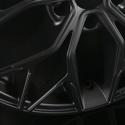Secret Wheels SW6 Black Matt Alufelge 8.5x19 Zoll ET40 LK 5x112 ML66.6 – Bild 3