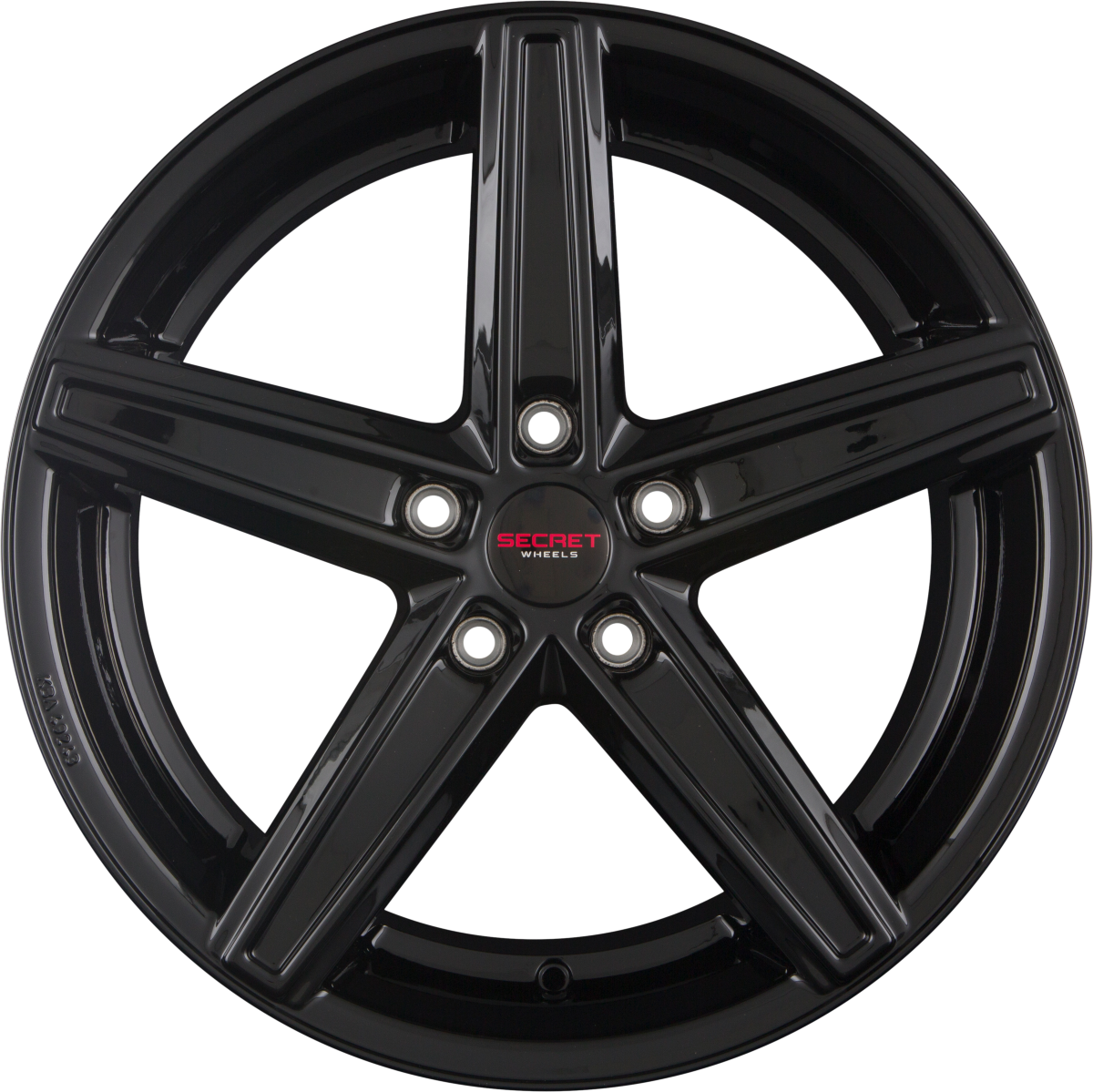 Secret Wheels SW7 Black Alufelge 9x20 Zoll ET28 LK 5x112 ML66.6