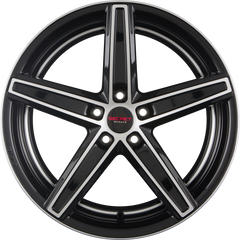 Secret Wheels SW7 Black Polished Alufelge 9x20 Zoll ET28 LK 5x112 ML66.6