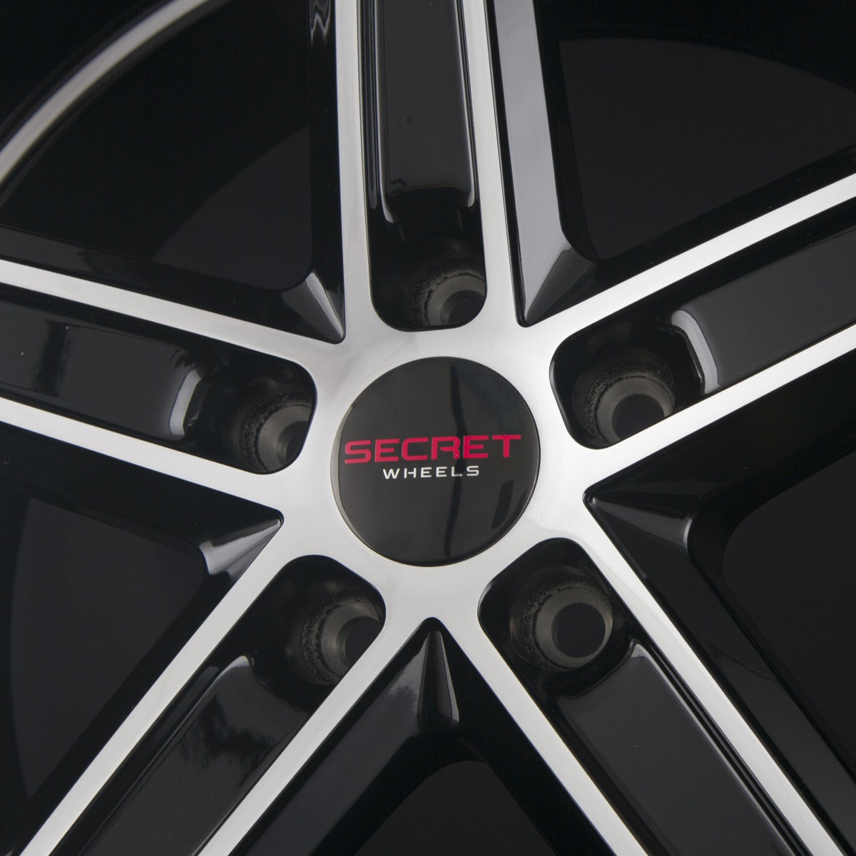 Secret Wheels SW7 Black Polished Alufelge 9x20 Zoll ET35 LK 5x112 ML66.6 – Bild 4