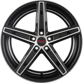 Secret Wheels SW7 Black Polished Alufelge 9x20 Zoll ET32 LK 5x120 ML76.9
