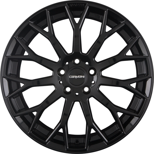 Carmani CA22 Franz Black (B) Alufelge 8x19 Zoll ET38 LK 5x112 ML66.6