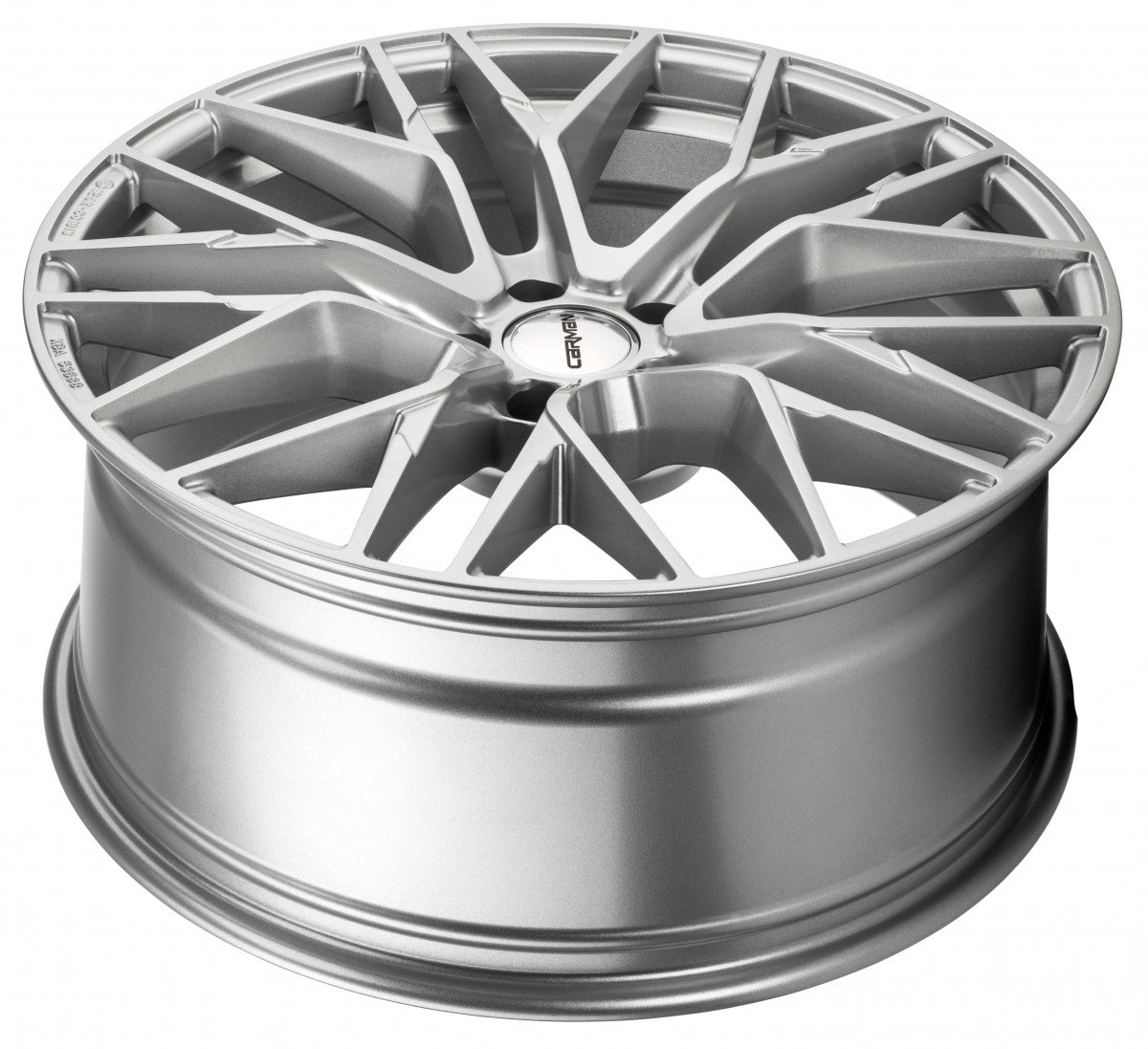 Carmani 20 Ludwig white silver 6.5x16 ET45 - LK5/114.3 ML72.6