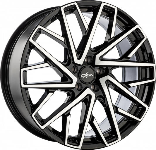 Oxigin 28 Oxmove black full polish Alufelge 9x20 Zoll ET20 LK 5x112 ML66.6