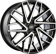 Oxigin 28 Oxmove black full polish Alufelge 9x20 Zoll ET45 LK 5x112 ML66.6