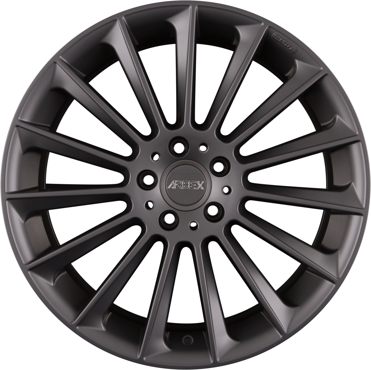 Arbex 6 Matt Titan Alufelge 8x18 Zoll ET45 LK 5x112 ML66.6
