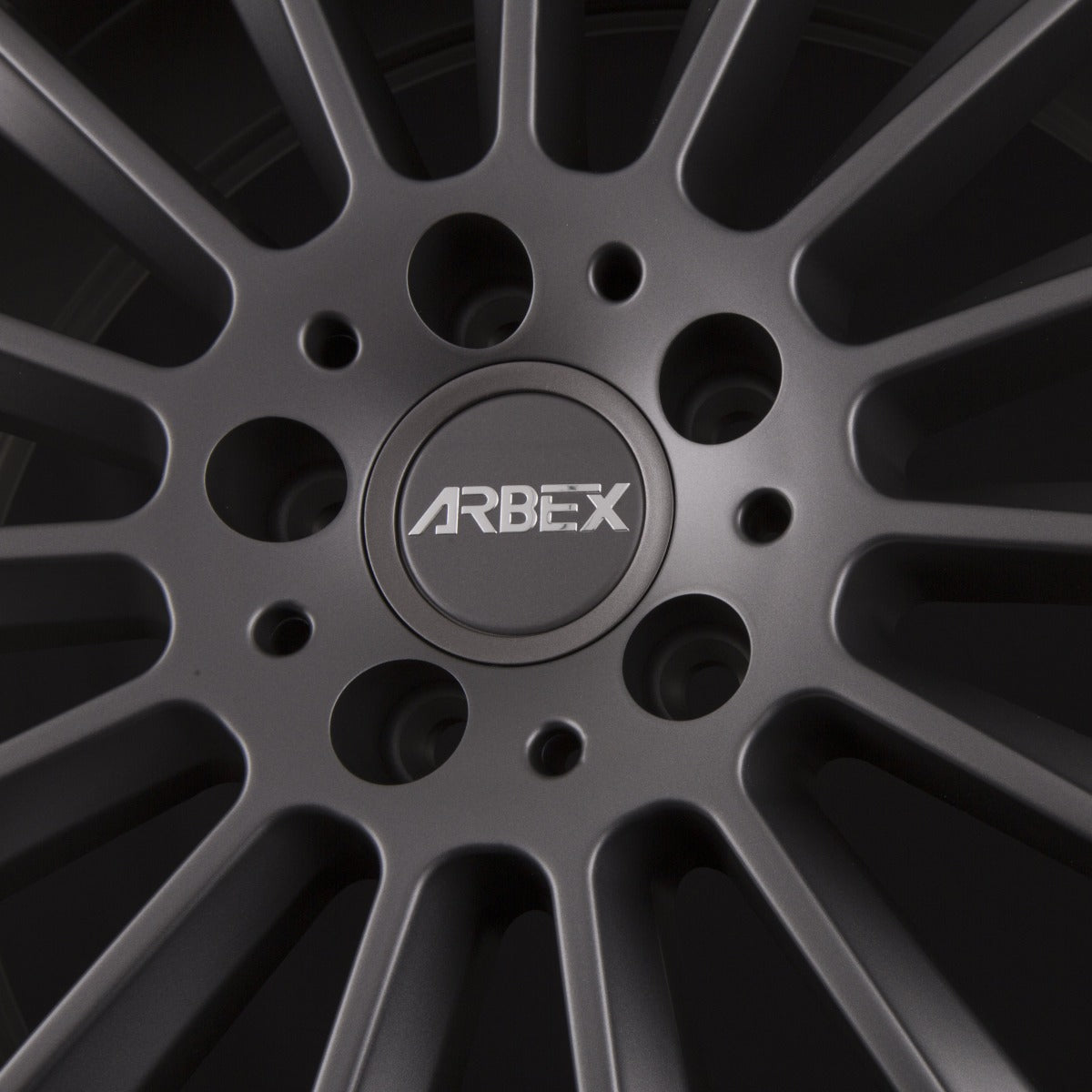 Arbex 6 Matt Titan Alufelge 8x18 Zoll ET45 LK 5x112 ML66.6 – Bild 5