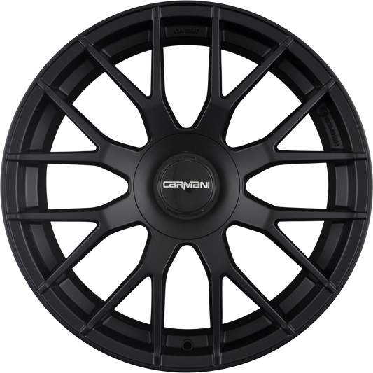 Carmani CA19 Hugo Black Matt Alufelge 8.5x20 Zoll ET45 LK 5x114.3 ML72.6