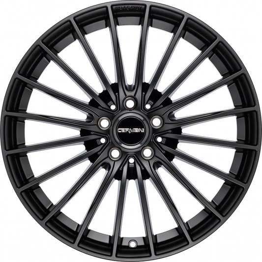 Carmani 24 Karl black matt 9x19 ET35 - LK5/112 ML66.6